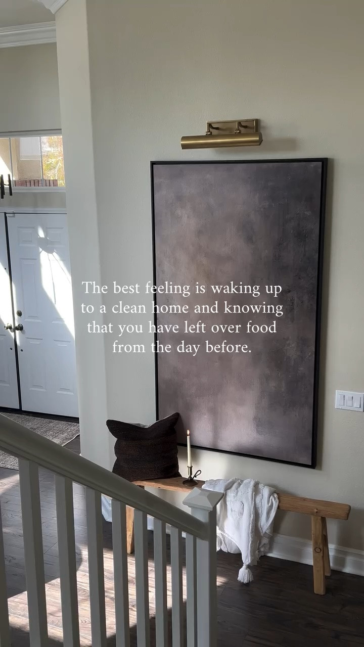 The best feeling! Do you agree? 

#cleanhomemagic #homeinspo #entryway

Entryway, entryway decor, bench, wooden bench, picture light, brass, Amazon finds, Amazon home decor, throw blanket, wall art, Etsy art, warm neutrals

#LTKmomlife #LTKHome
