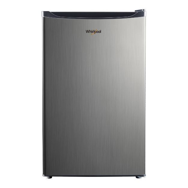Whirlpool 4.3 cu ft Mini Refrigerator Stainless Steel WH43S1E | Target