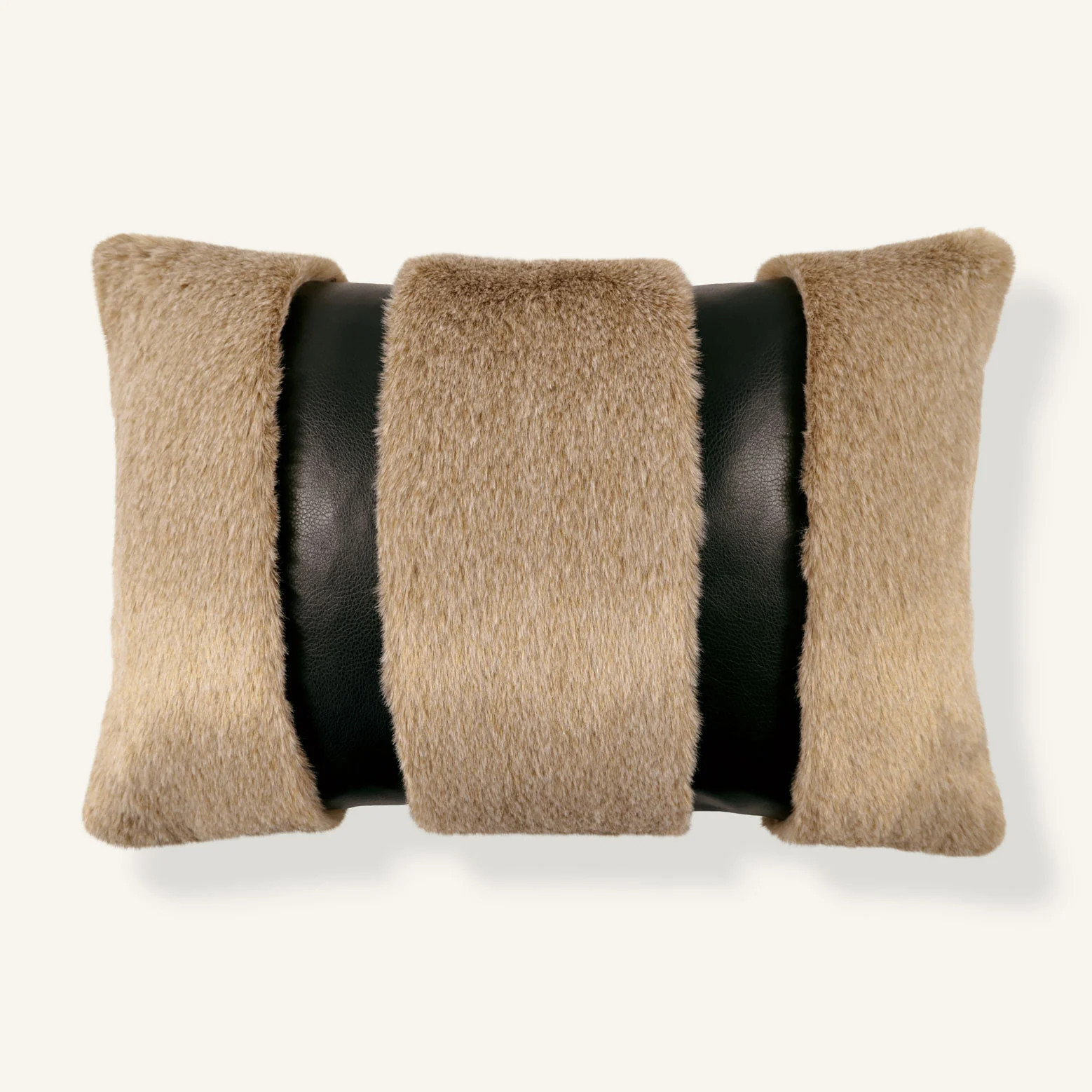 Fawn Stripe / Tan 14"×22" / Ethically Sourced Feather Down | Floof