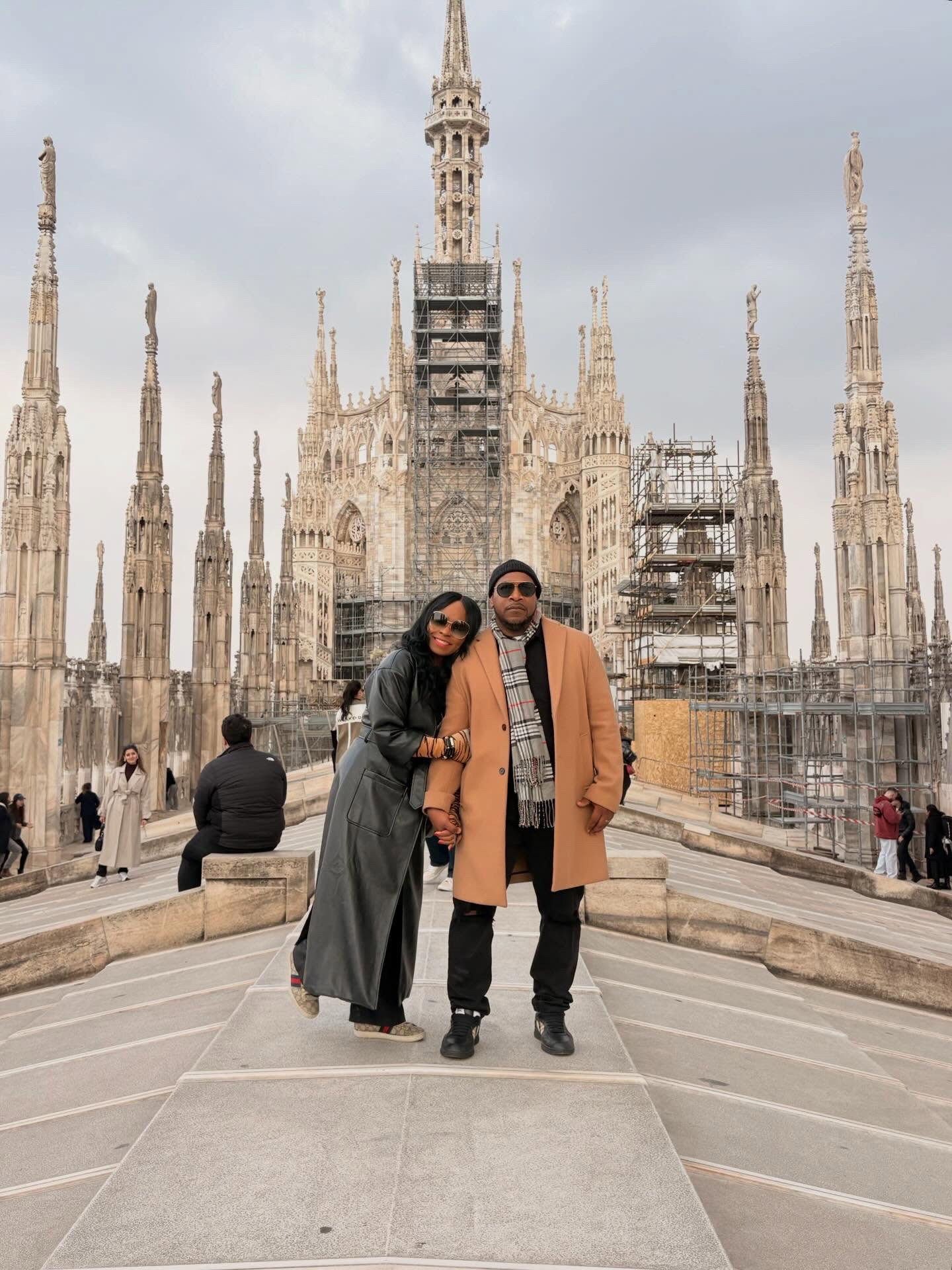 What I wore in Italy! I hopped off the plane and hopped over to Duomo, so I had to be comfy but stylish.  Heres a 
 few days in Milan as we prepare for our trip to @mercanteinfiera_parma reminded me how much travel shapes great design.

Walking through a city layered with centuries of architecture, craftsmanship, and culture is an education in itself. Every corner offers a lesson in proportion, materiality, and the balance of historic and modern design.

Experiences like this expand the lens through which we approach our client projects at Gray Space Interiors. Exposure matters. The more you see, the more thoughtfully you design.

Grateful for inspiration everywhere!

This is our 1st time in Italy, but won’t be the last. Is Italy on your travel list?
.
Next stop: Parma. 🇮🇹✨

#LTKOver40 #LTKootd #LTKTravel