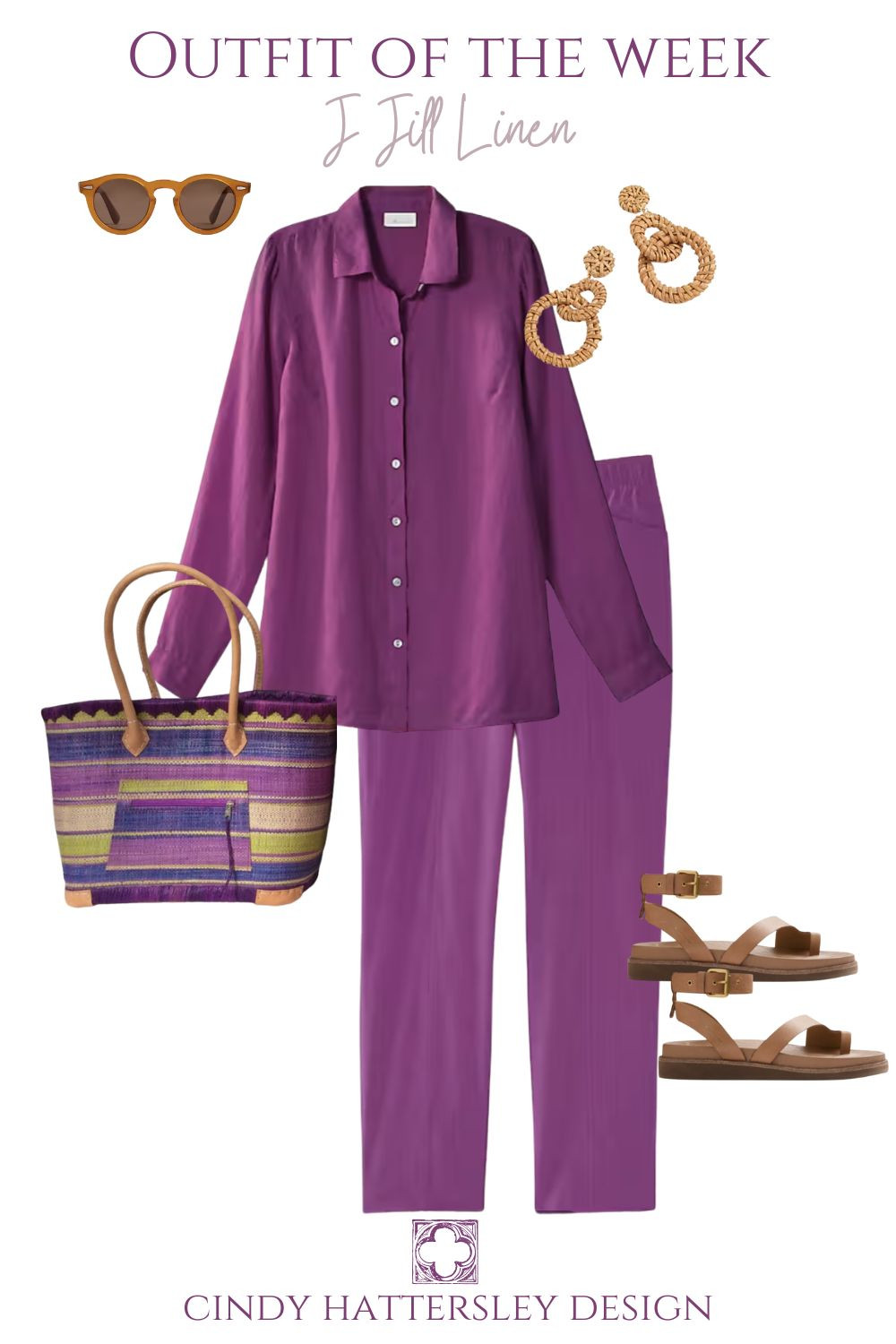 J Jill Linen Set OUtfit of the Week
 

 #LTKSeasonal #LTKOver40 #LTKStyleTip