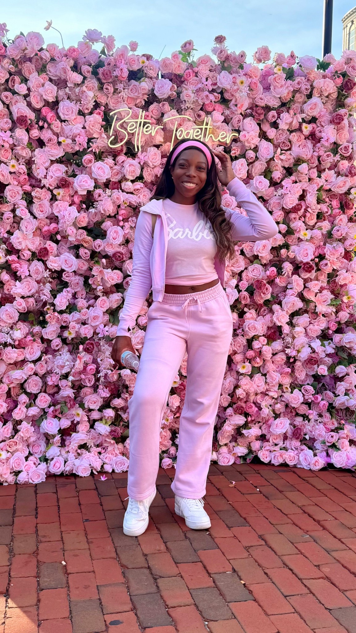 I did a 5K for breast cancer awareness last week, and this pink sweatsuit from Amazon was perfect for it! It kept me nice and warm, and it’s so comfy.

I’m wearing it in a size small, and the pants are tall girl friendly (i’m 5’9”)

#LTKFindsUnder100 #LTKActive #LTKTall