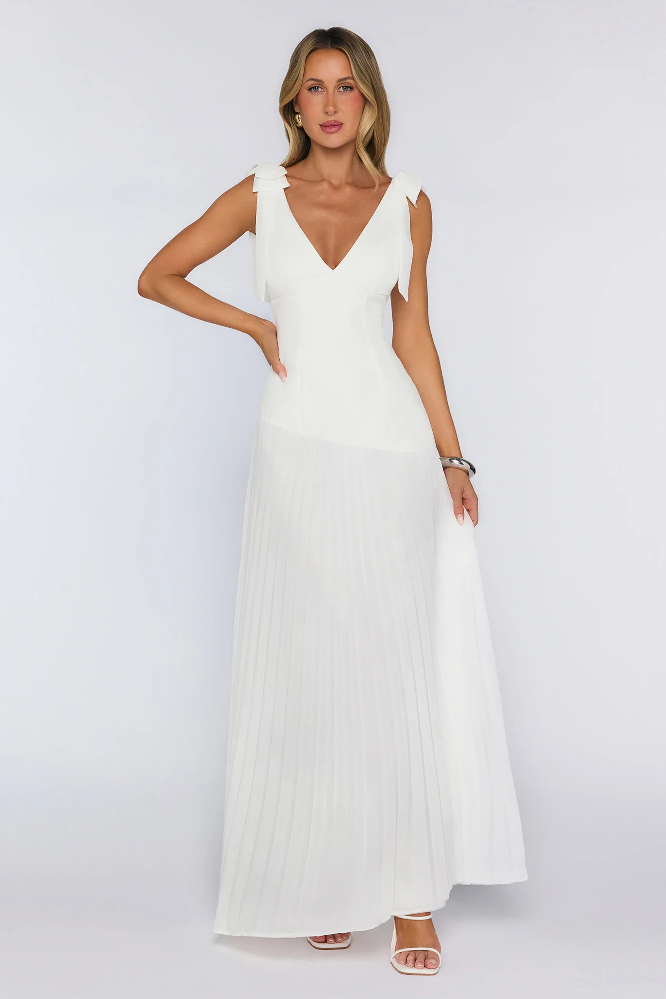 Always Look Good Maxi Dress White | Hello Molly (US)