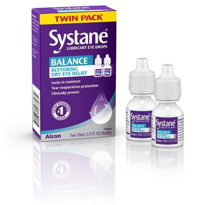 Systane Balance Lubricant Eye Drops Twin Pack - 2ct | Target