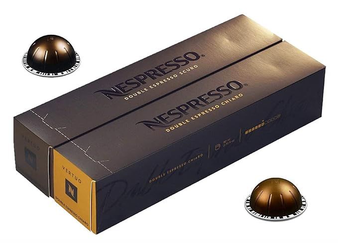 [European Version] Nespresso VertuoLine Double Espresso (2.7 ounce) Variety, Chiaro and Scuro, 20... | Amazon (US)
