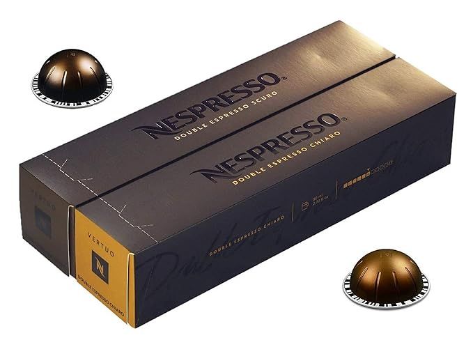 [European Version] Nespresso VertuoLine Double Espresso (2.7 ounce) Variety, Chiaro and Scuro, 20... | Amazon (US)