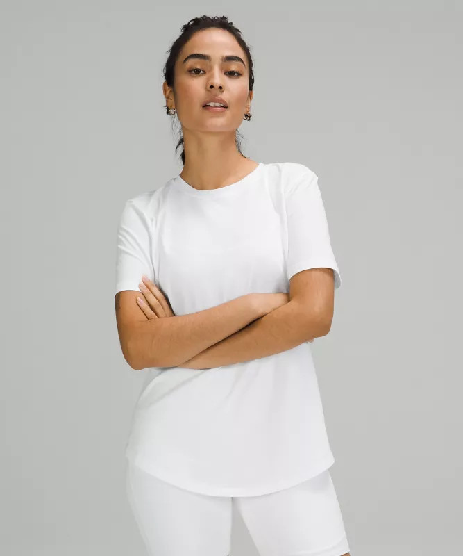Love Curved-Hem Crewneck T-Shirt | lululemon (AU)