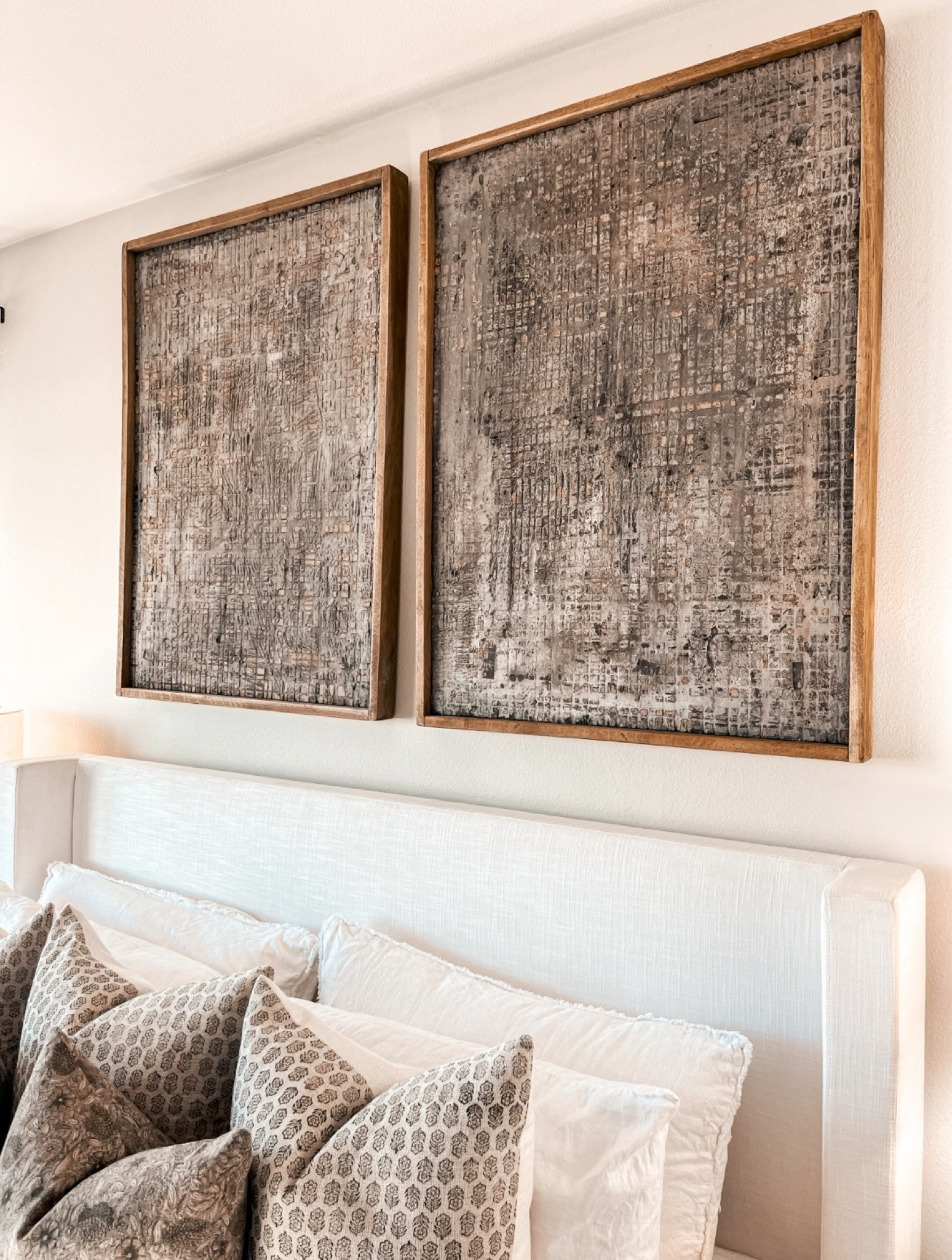 My most asked question is “where is the artwork above your bed from?” 

And while I wish I could link them, these beautiful handmade Belgian cutting boards from Restoration Hardware have been discontinued! 😢

Since I received so many questions on them, I did my best finding similar options! Enjoy my round up down below. ❤️

#LTKhome