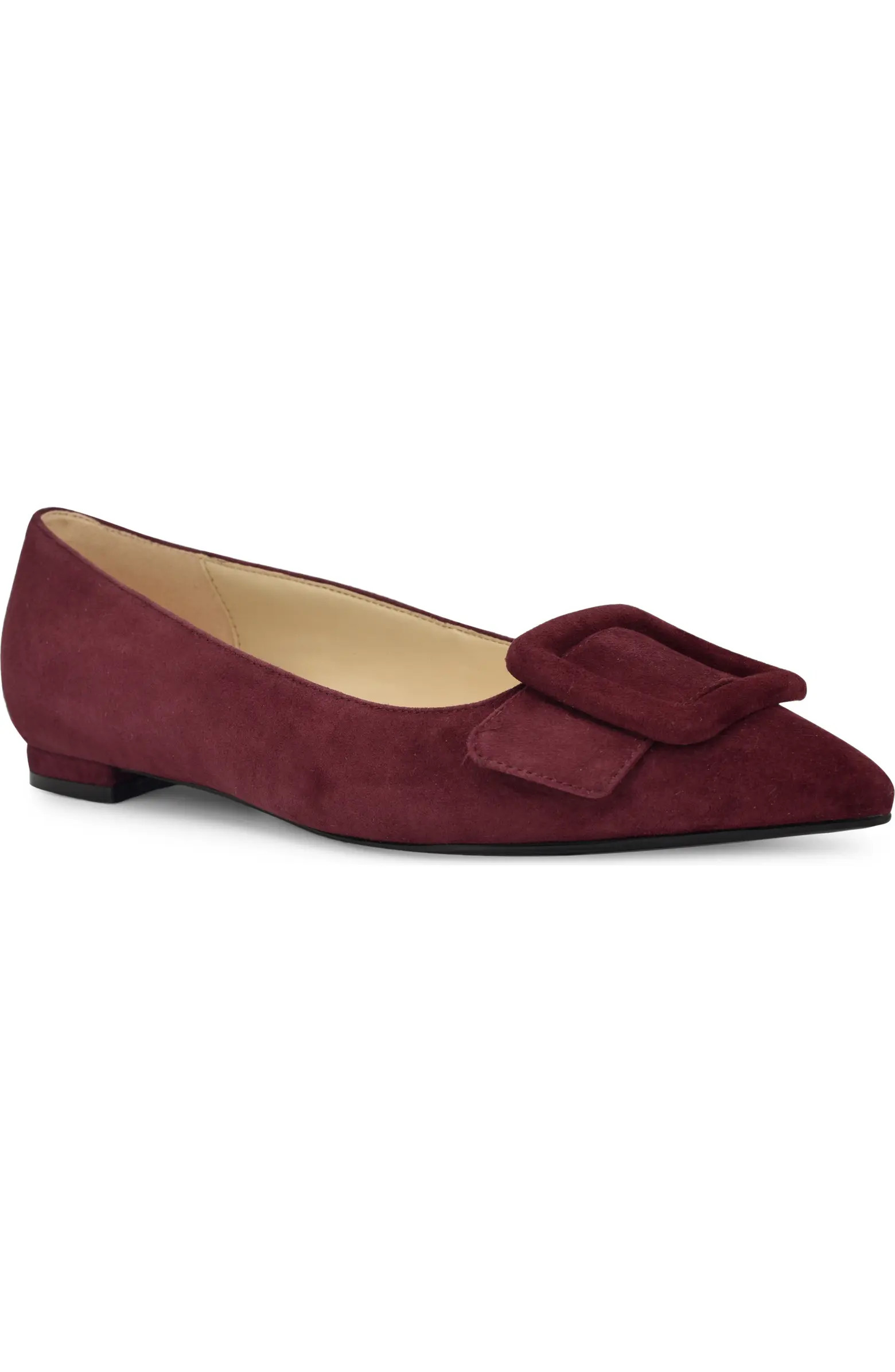 Nine West Jesike Pointed Toe Flat (Women) | Nordstrom | Nordstrom