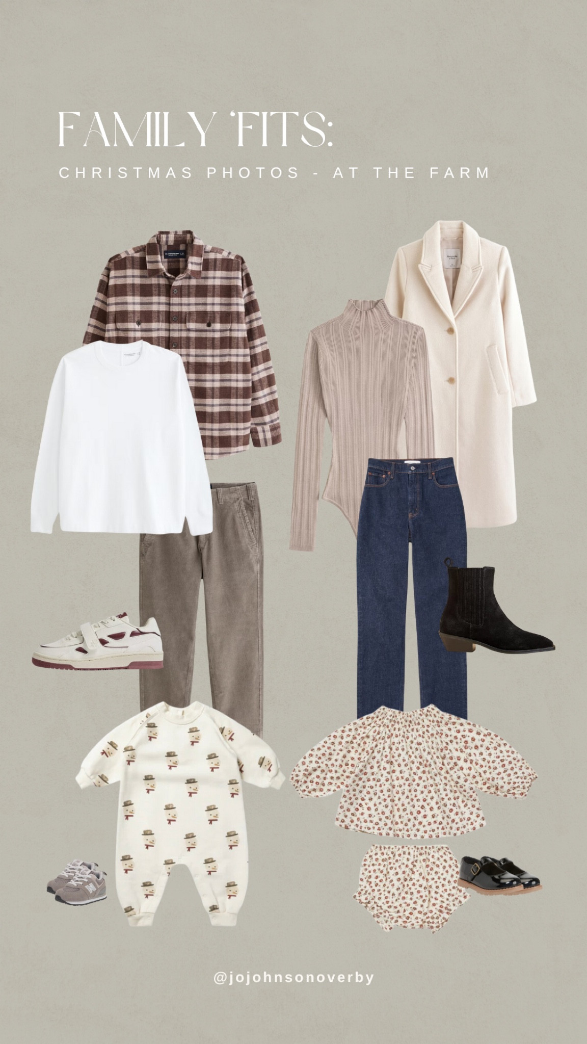 Christmas family photo outfits perfect for a tree farm setting!! 

#LTKSeasonal #LTKstyletip #LTKHoliday