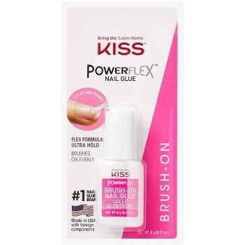 KISS PowerFlex Brush-On Nail Glue - 0.17oz | Target