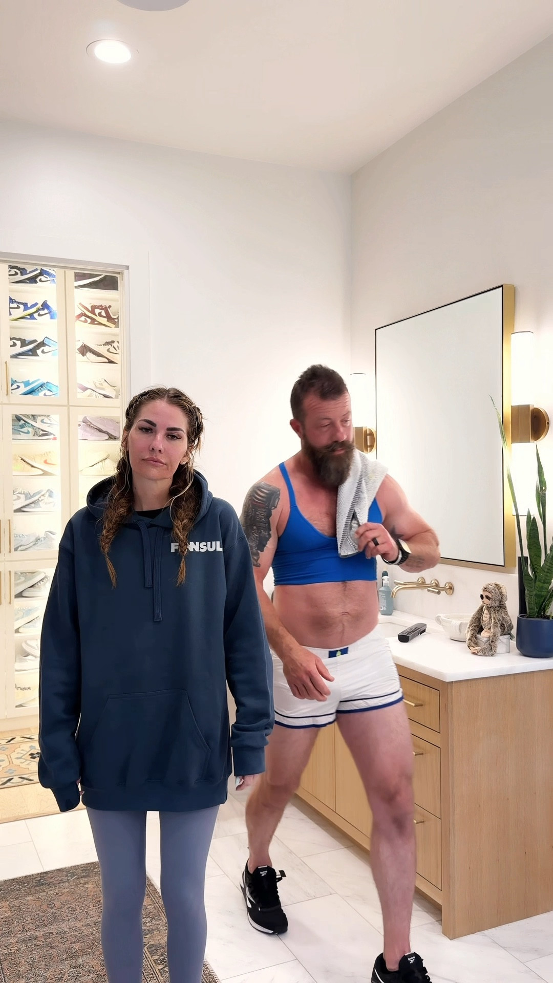 I think we glitched! 

Couples, funny couples, married life 

#LTKfitnessgoals #LTKmomlife