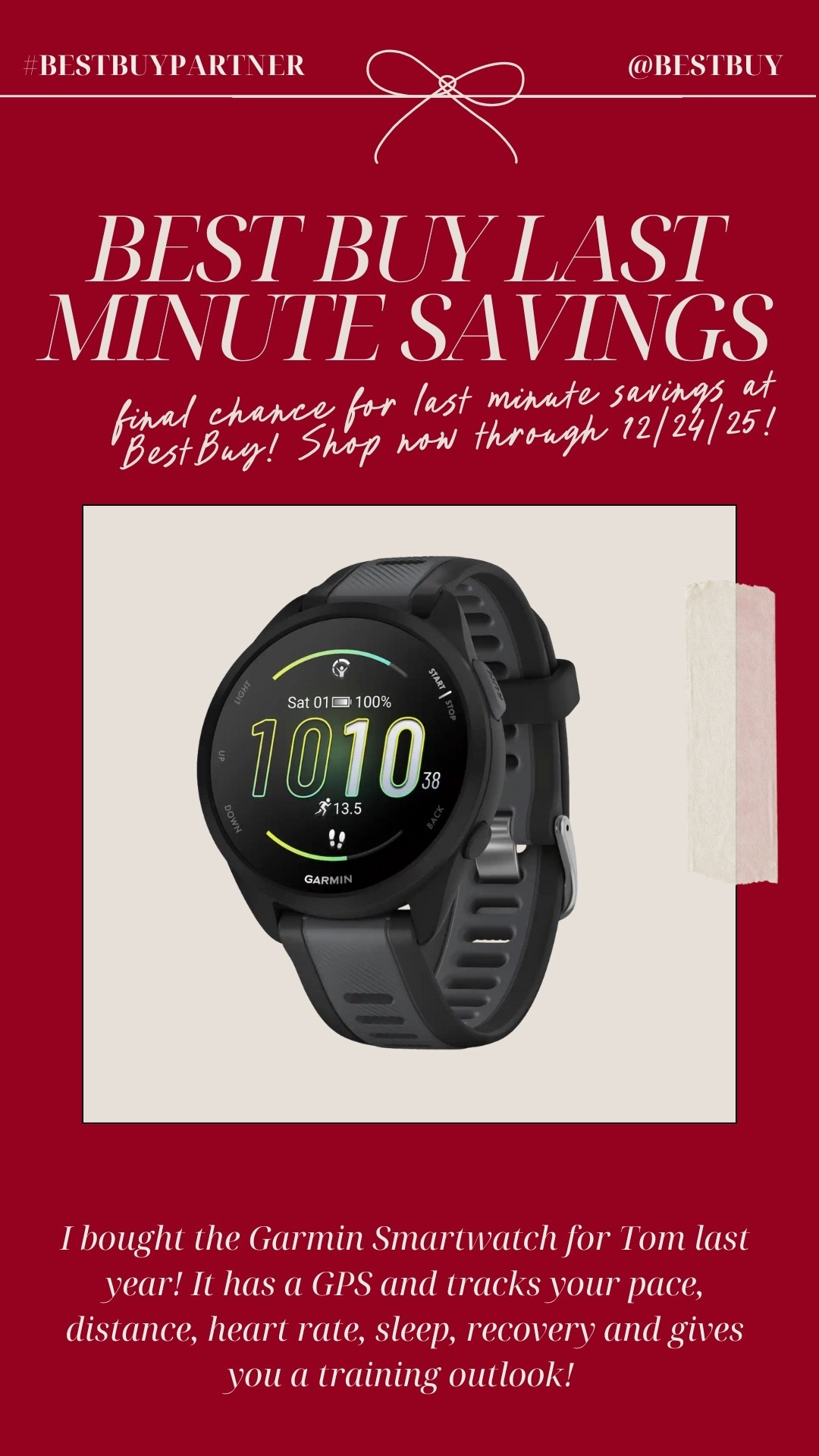 #BestBuyPartner @bestbuy 
Shop Best Buy’s Last Minute Savings Event - get deals on last minute gifts for everyone. Final chance for last minute savings at Best Buy - shop now through December 24, 2025.


#LTKHoliday #LTKGiftGuide #LTKSeasonal