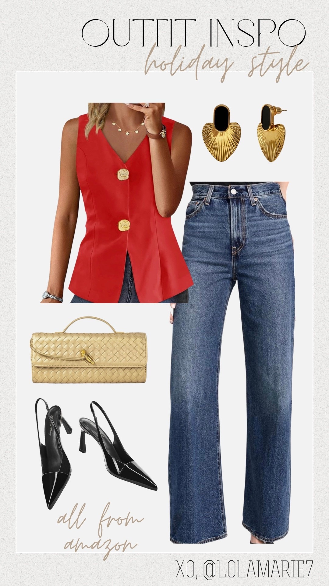 Need a last minute holiday outfit?! 
Here is a cute option available on Amazon!  

#LTKHoliday #LTKootd #LTKGiftGuide