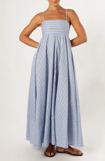 Iggy Stripe Cotton Maxi Dress | Nordstrom
