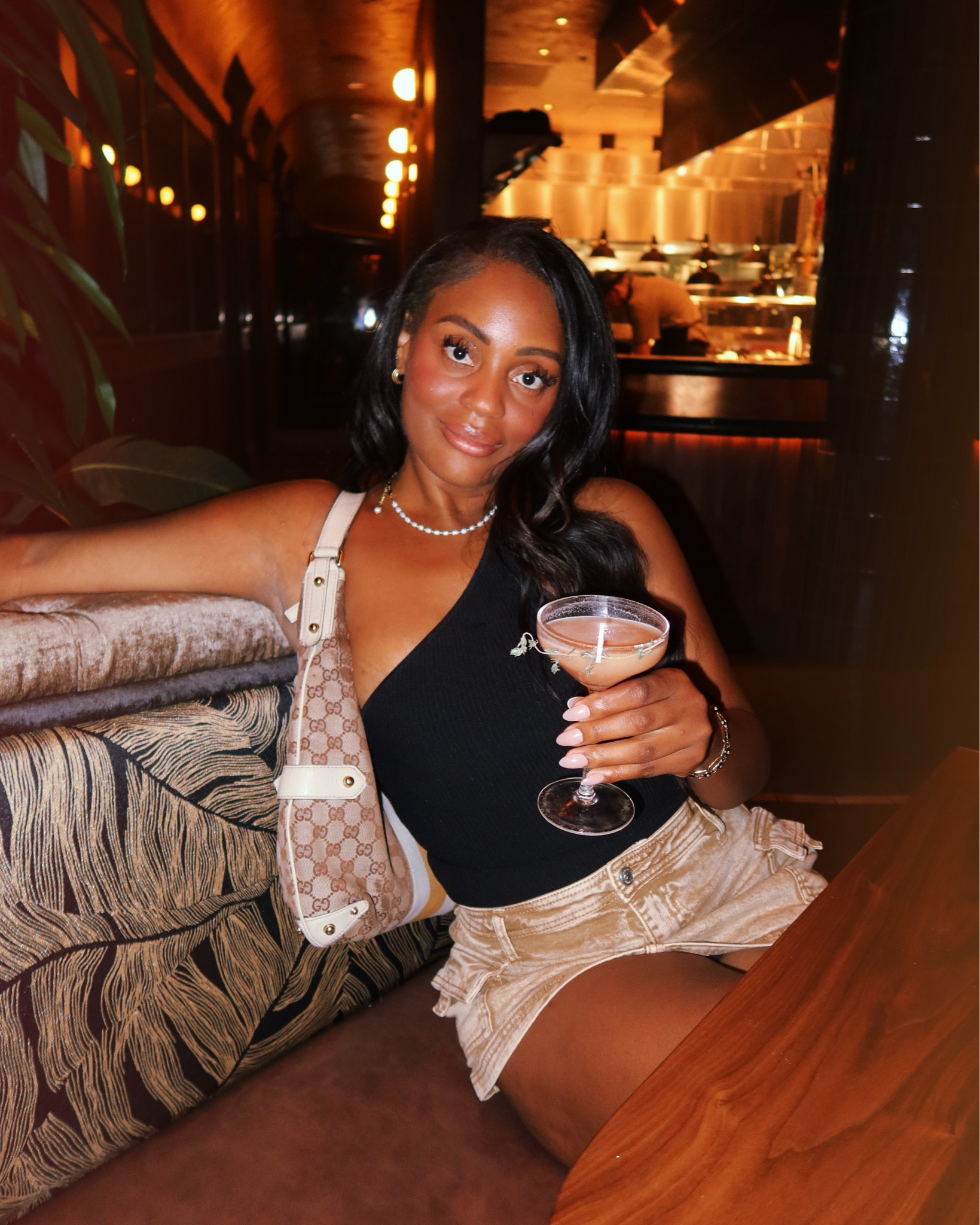 Date Night dinner at a trendy restaurant 🩷✨

#LTKSeasonal #LTKFindsUnder100 #LTKParties