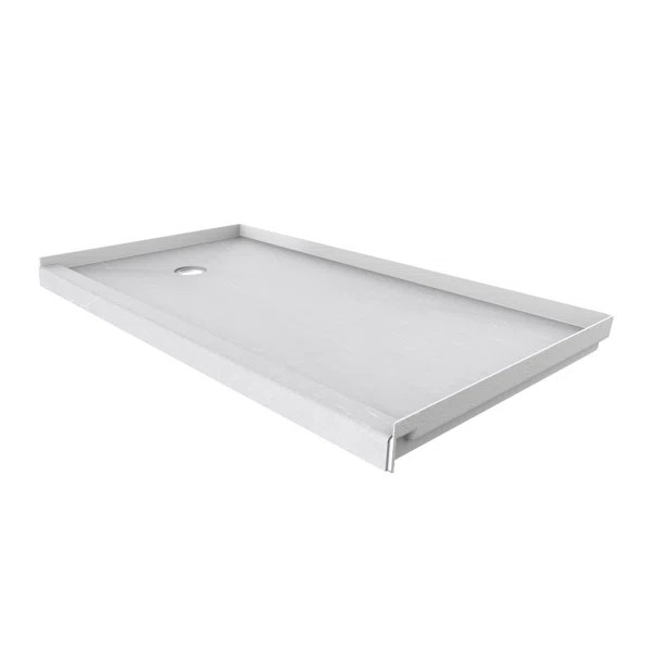 60'' W 32'' D Rectangular Single Shower Base | Wayfair North America