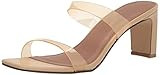Amazon.com | Chinese Laundry Women's YANTI Vinyl Heeled Sandal, Clear, 8 | Heeled Sandals | Amazon (US)