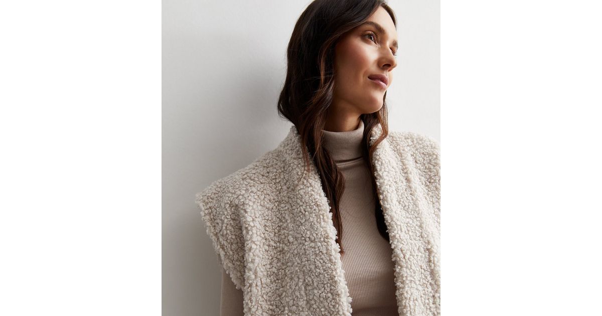 ONLY Off White Teddy Gilet
						
						Add to Saved Items
						Remove from Saved Items | New Look (UK)