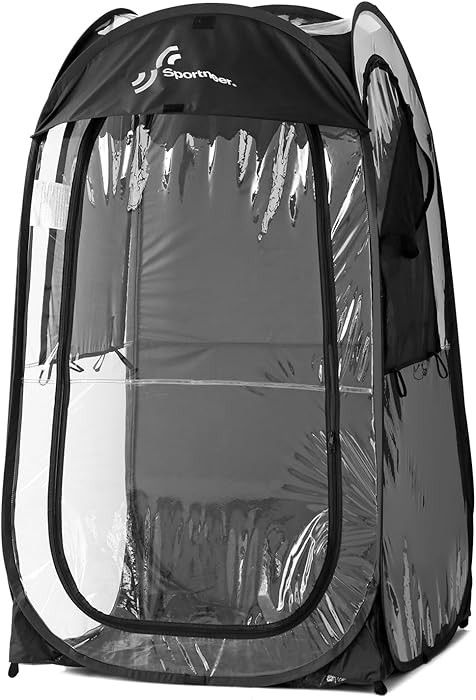 Sportneer Sports Tent: 1 Person Instant Shelter with Ultra Visibility for Cold Day - Lightweight ... | Amazon (US)