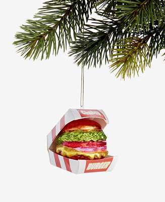 Foodie Burger in A Box Ornament, Macy's Exclusive | Macy's