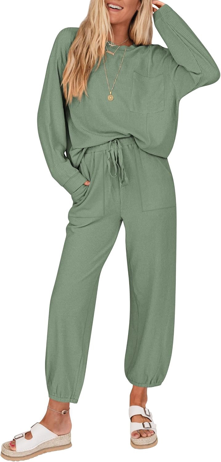 Lounge Sets for Women 
Travel Airport Outfits 

50% off Code: PU3YFA9B 
19.99 to22.49

End Date: 2025-6-8 23:59 PDT  

 #LTKSeasonal #LTKMidsize #LTKTravel