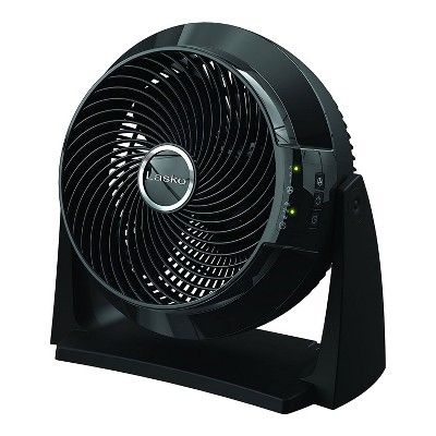 Lasko 3637 Air Flexor Remote Control 3-Speed High Velocity Standing Pivoting Floor Fan with Wall ... | Target