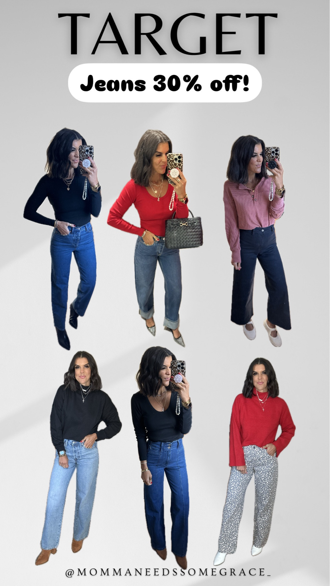 Target jeans and shoes 30% off! I’m in my true size 2 in almost jeans, size down in the leopard on the bottom. 

#LTKSaleAlert #LTKStyleTip #LTKFindsUnder100