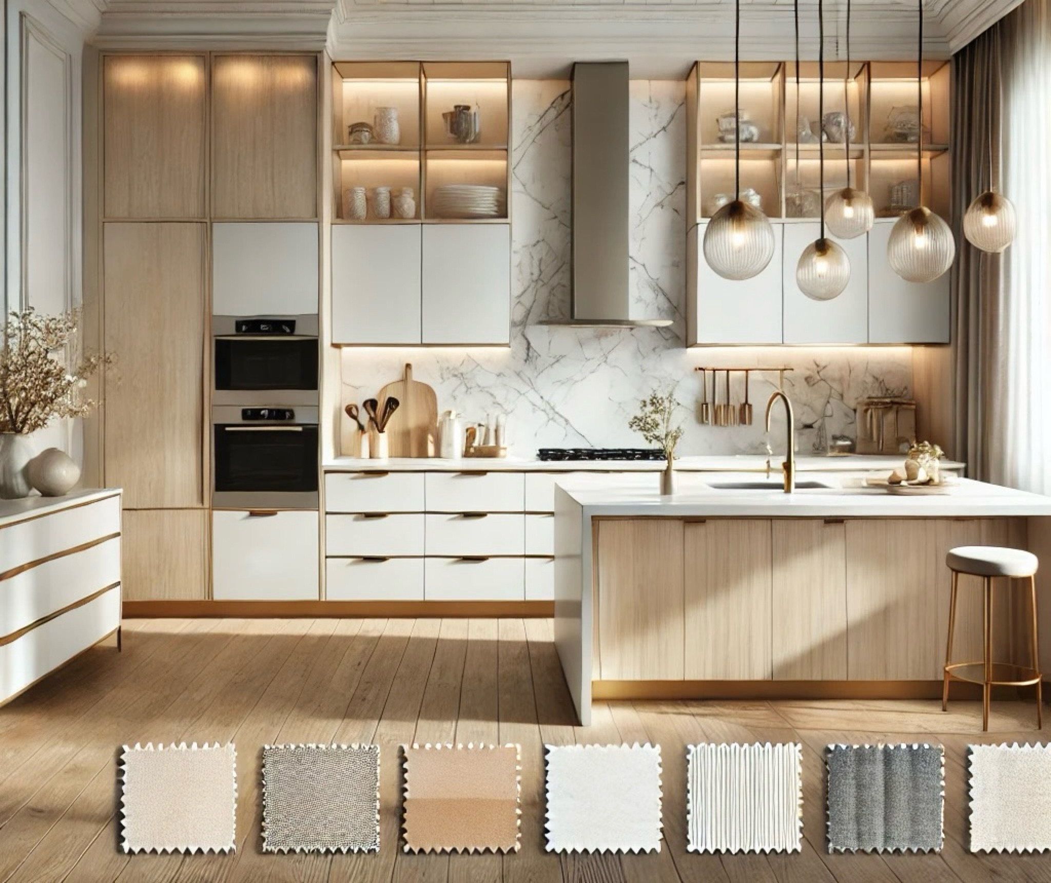  Effortlessly elegant with a modern edge, this kitchen design blends warm wood tones, sleek marble surfaces, and sophisticated accents for a timeless yet contemporary feel. Where luxury meets simplicity, every detail is crafted for both style and function. ✨ #ModernElegance #KitchenGoals”

#LTKStyleTip #LTKHome #LTKSaleAlert