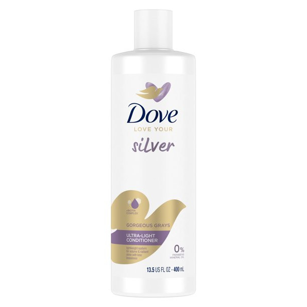 Dove Love Your Silver Purple Conditioner Gorgeous Grays, 13.5 oz | Walmart (US)