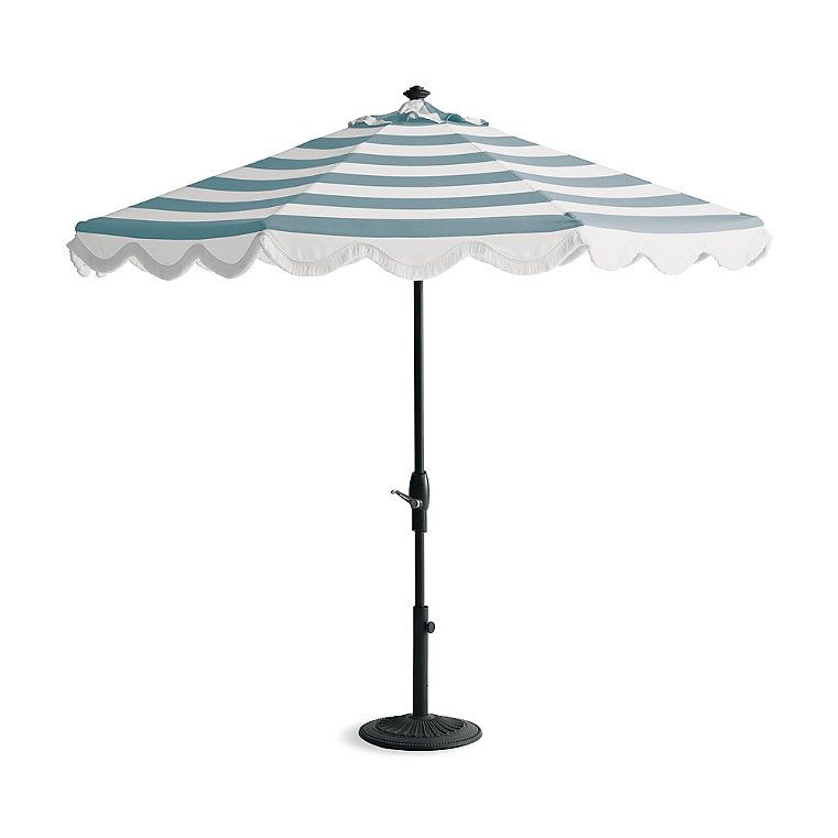 Frontgate Resort Collection™ 9' Round Designer Umbrella | Frontgate | Frontgate