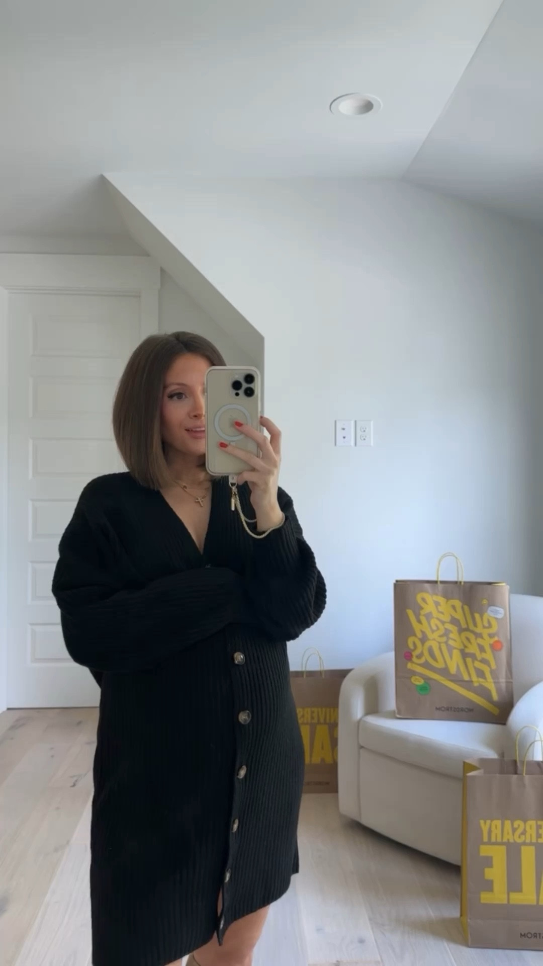 nordstrom anniversary sale
french connection sweater dress (wearing my true size xs even though im 25 weeks pregnant)
vince camuto knee high boots (tts)

#LTKxNSale #LTKStyleTip #LTKBump
