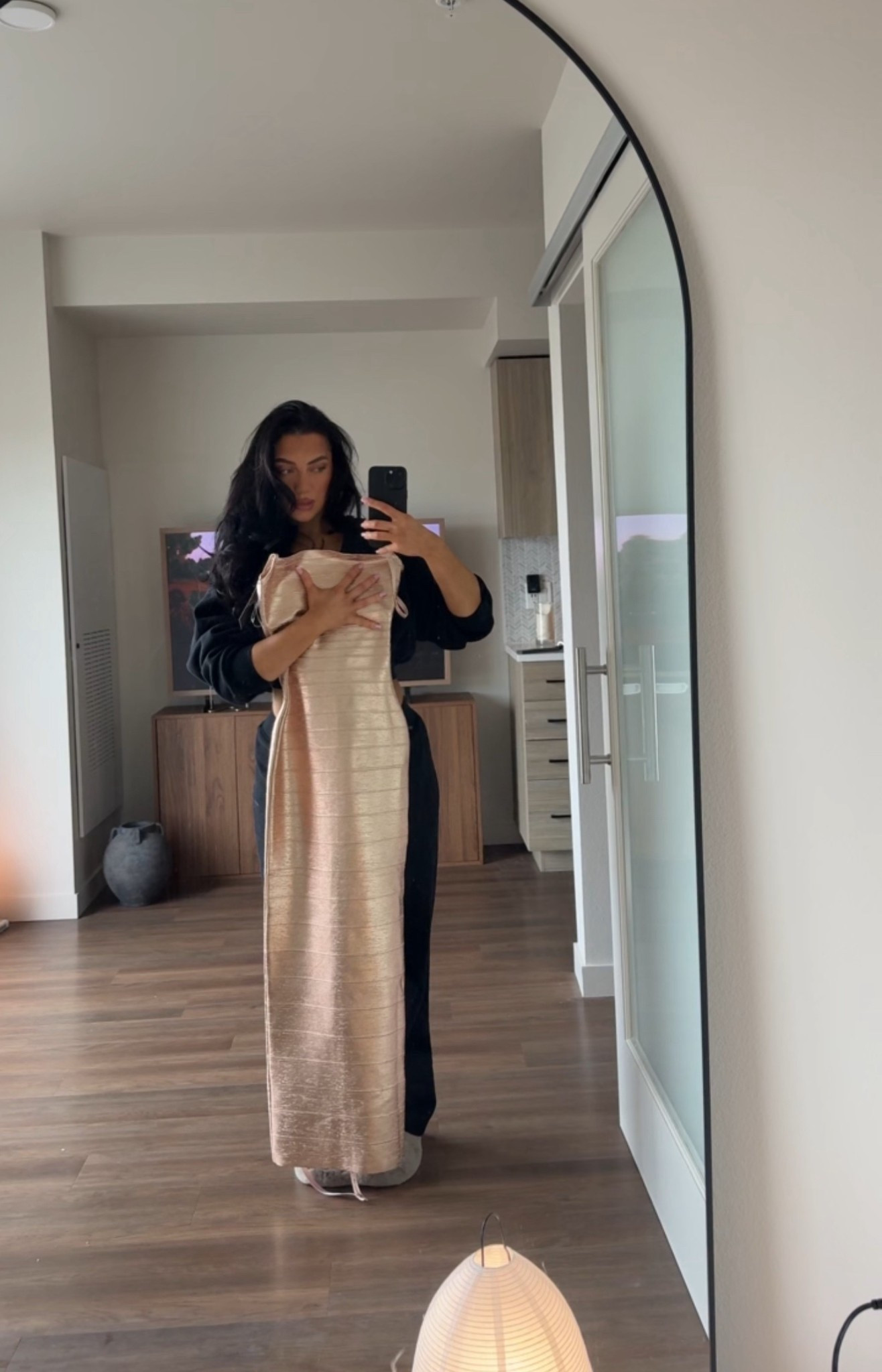 Gold bandage dress HOCB

#LTKU #LTKWedding #LTKootd