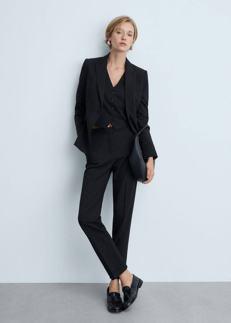 MANGO Blazer 'Boreal' in Schwarz | ABOUT YOU (DE)