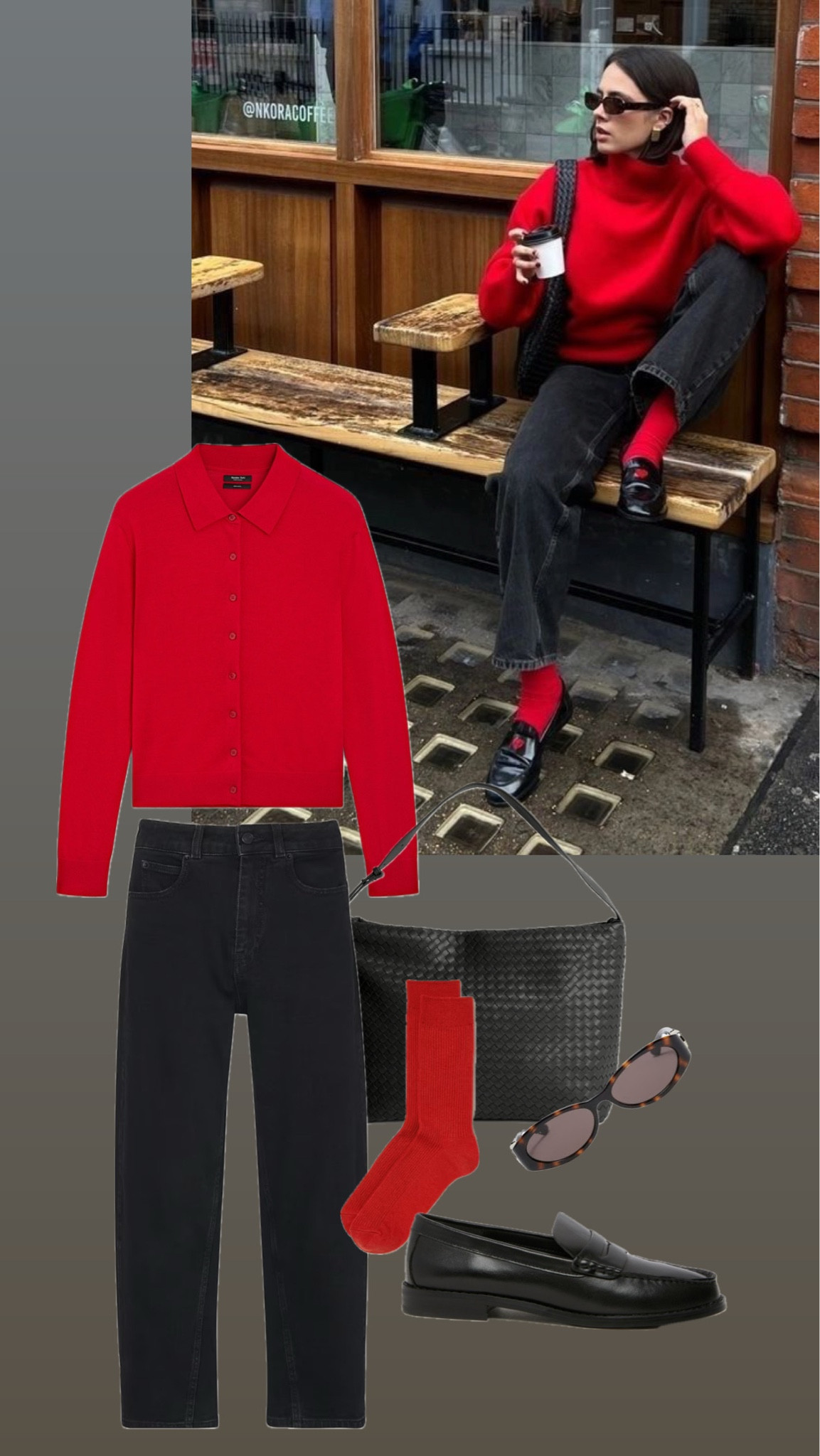 Socks & Loafers Pinterest Inspo
Love the Whistles jeans but size up. I usual take a 29 and bought a 32! 

Red socks/red jumper/winter outfit/highstreet fashion/loafers/red and black/black loafers

#LTKstyletip #LTKshoes #LTKuk