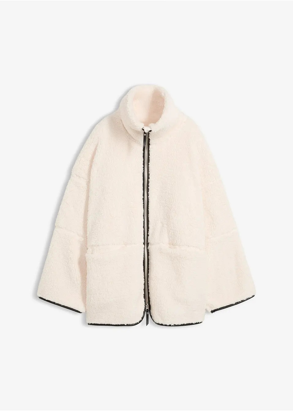 Veste oversize en polaire peluche | Bonprix FR