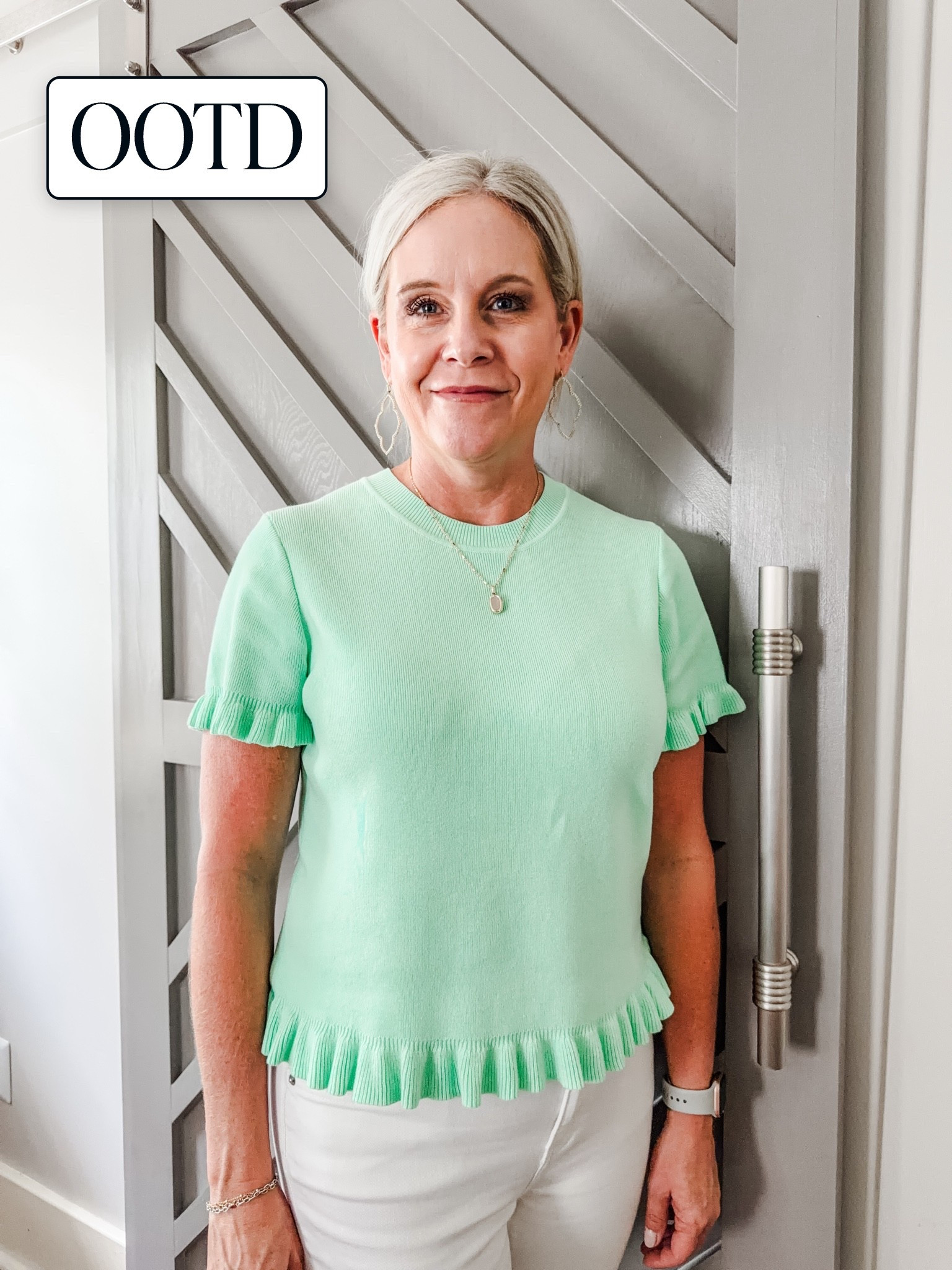 This little Walmart sweater is TOO cute. 

The ruffle accents are what sold me — such a simple detail but it makes the sweater look so much more elevated and expensive. 

Perfect with denim, shorts, or layered for cooler nights.

I’ve been loving all the new fashion finds from Free Assembly lately. Their pieces are stylish, affordable, and honestly giving boutique vibes without the boutique prices. 

Linking this sweater plus more of my favorite Free Assembly finds because Walmart fashion has been SO good lately. 

#walmartfashion #freeassembly #walmartfinds #affordablefashion #casualstyle #fashionover40 #everydaystyle #sweaterweather #budgetfriendlyfashion #ltkstyl

#LTKootd #LTKgrwm #LTKmomlife