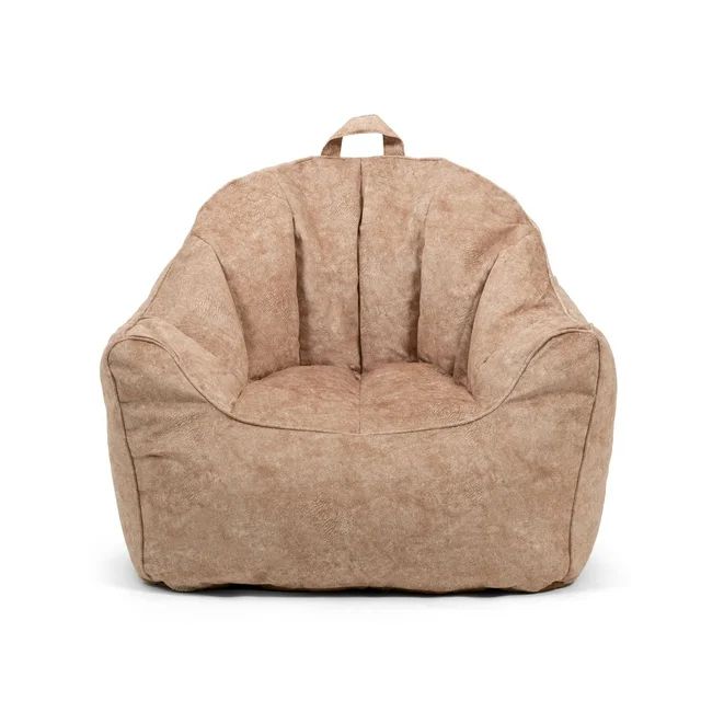 Big Joe Hug Bean Bag Chair, Caribou Hyde, Faux Polyester Blend, 3 feet | Walmart (US)