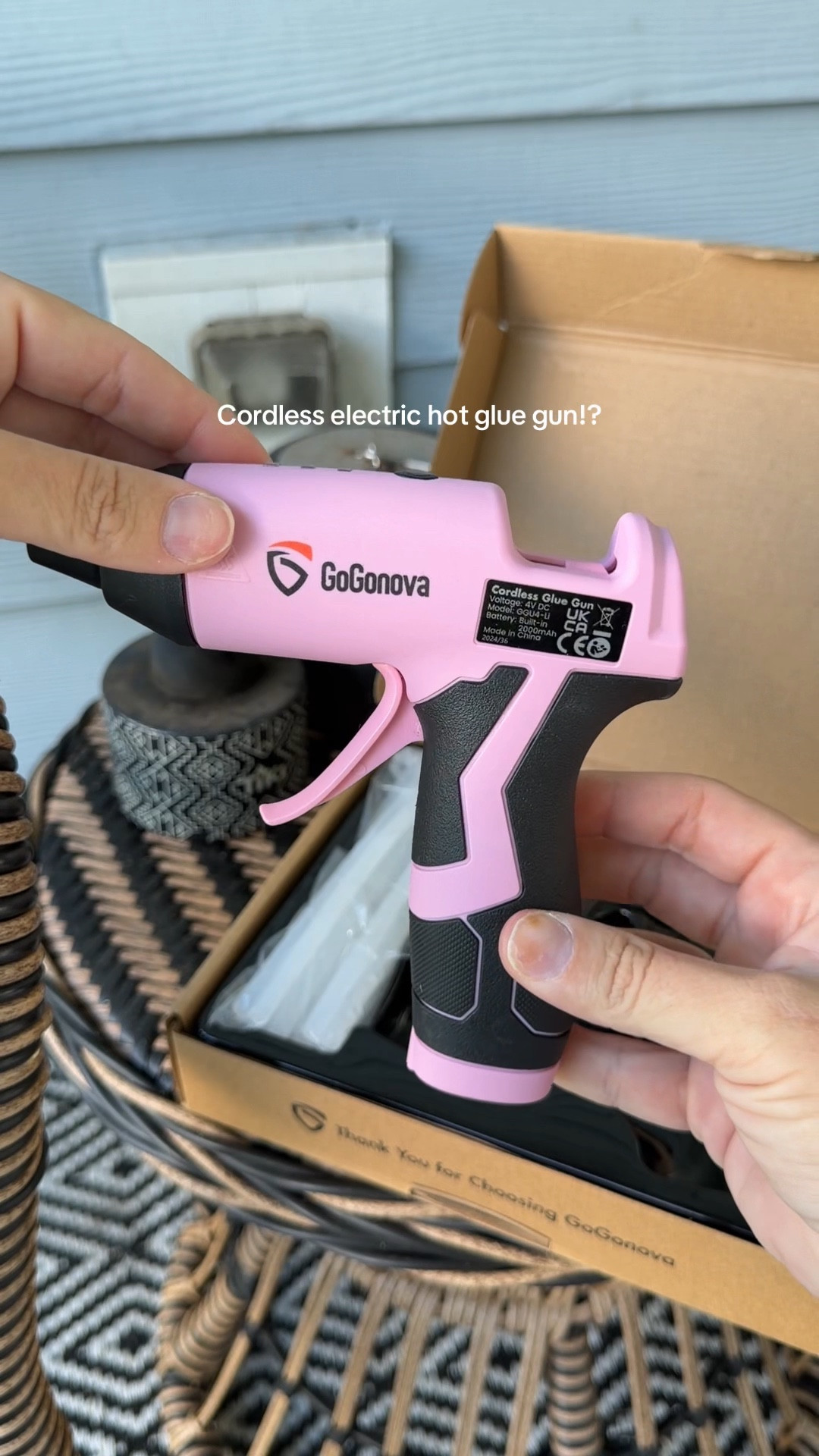 A gift idea for the crafty girls! 

A cordless electric hot glue gun, who knew how much I’d actually love this! #uniquegiftideas #craftymom #hotgluegun #crafttools 

#LTKGiftGuide #LTKHome
