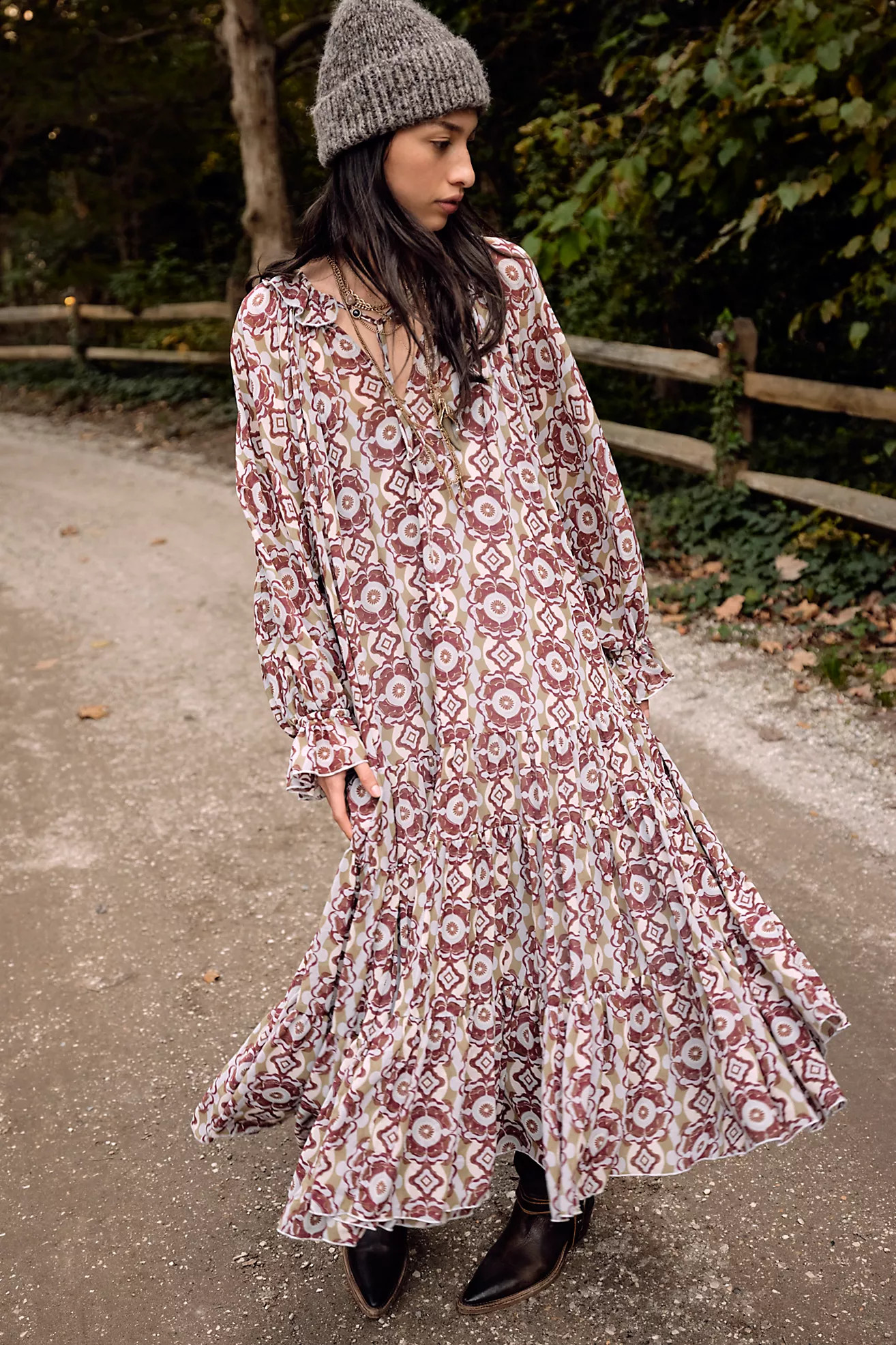 Feeling Groovy Maxi Dress | Free People (Global - UK&FR Excluded)