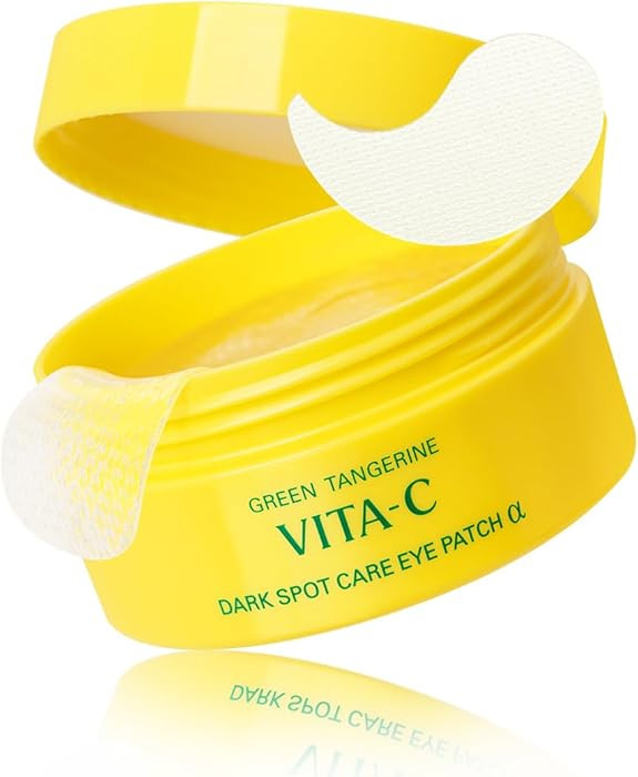 GOODAL Green Tangerine Vitamin C Eye Patches ALPHA – 25% Thicker Hydrogel Under Eye Patches for... | Amazon (US)