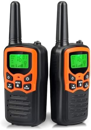Walkie Talkies, MOICO Long Range Walkie Talkies for Adults with 22 FRS Channels, Family Walkie Ta... | Amazon (US)