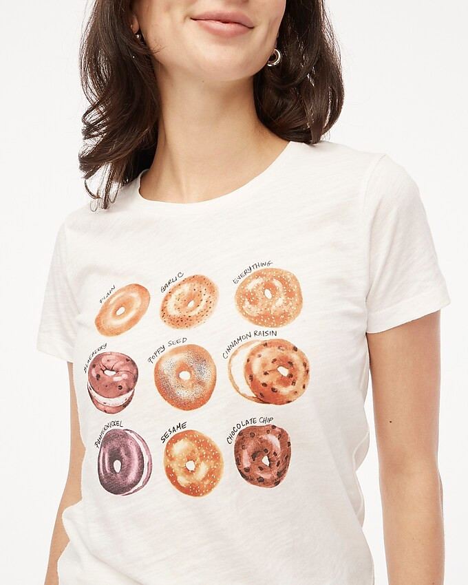 Bagel graphic tee | J.Crew Factory