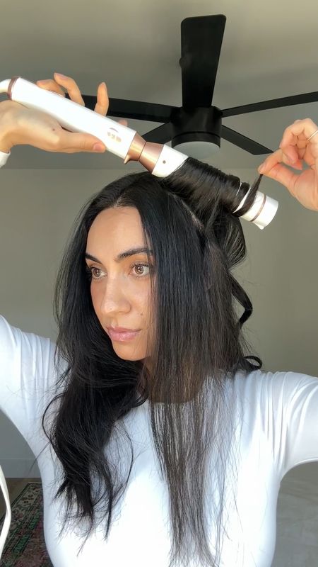 Style my hair with me! ✨ I’m starting with the Dyson blow dryer and finishing with my T3 curling wand for the perfect everyday waves. 

Easy hairstyles, curling wand, hairstyle videos 

#LTKVideo #LTKbeauty