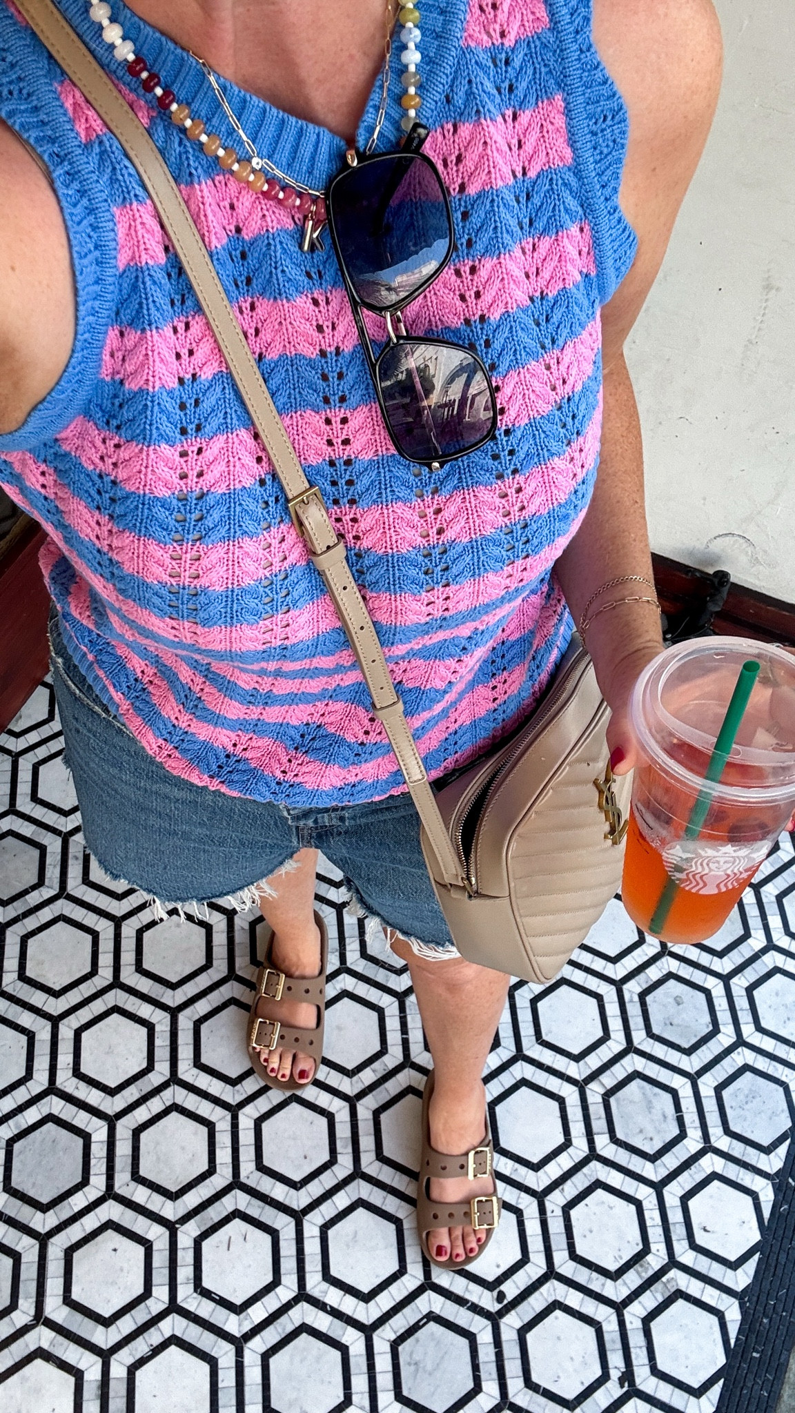Walmart sweater tank and my favorite Abercrombie jean shorts!

#LTKootd #LTKmomlife