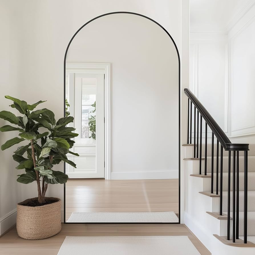 Antok Full Length Mirror, 46"x86" Oversized Floor Mirror with Stand for Bedroom, Living Room Cloa... | Amazon (US)