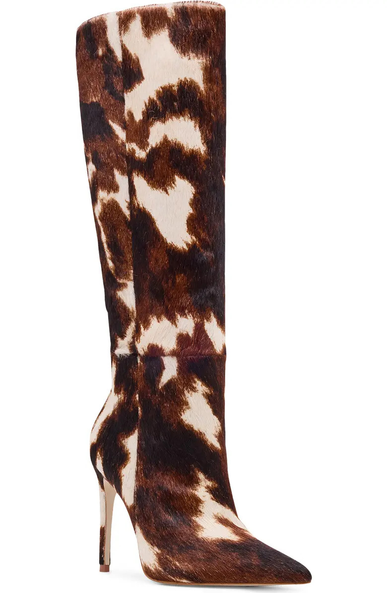 Nitro Genuine Calf Hair Knee High Boot (Women) | Nordstrom