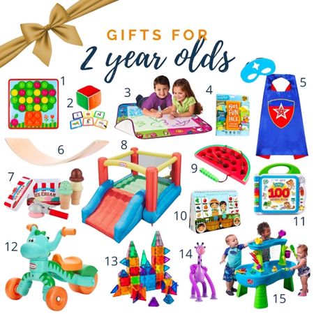 Shop our top gift ideas for two year olds! All come recommended by seasoned moms. 🙌🏼😍

#LTKbaby #LTKHoliday #LTKGiftGuide