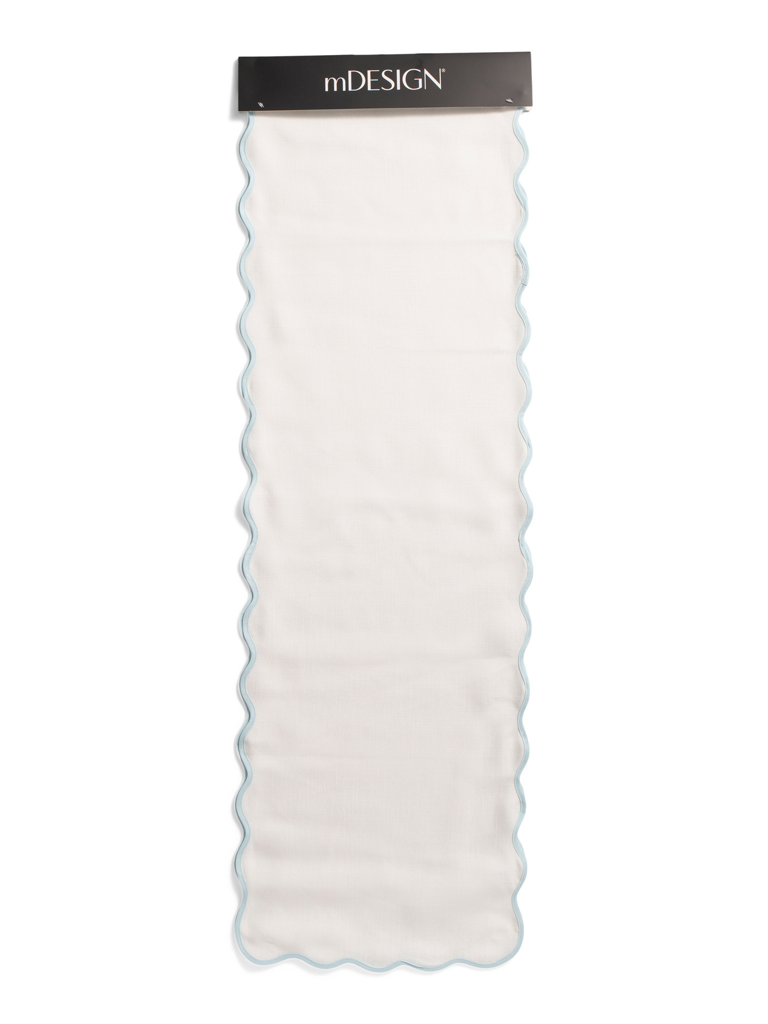 15x90 Scarlette Scalloped Table Runner | TJ Maxx