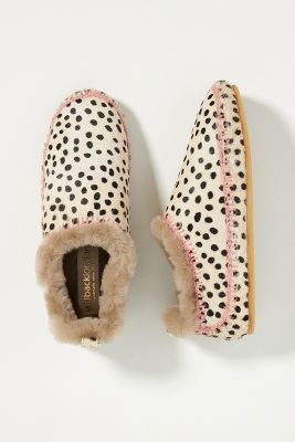 Laidback London Embroidered Suede Slippers | Anthropologie (US)